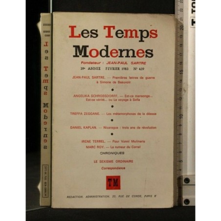 LES TEMPES MODERNES N° 439