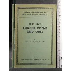 LONGER POEMS AND ODES