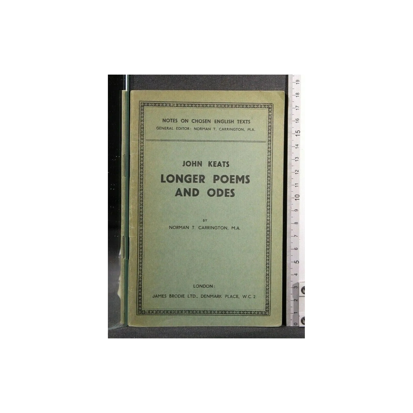 LONGER POEMS AND ODES