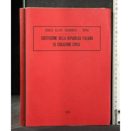COSTITUZIONE DELLA REPUBBLICA ITALIANA ED EDUCAZIONE CIVICA