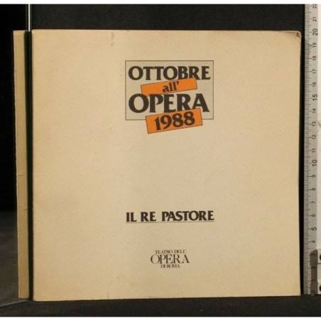 OTTOBRE ALL'OPERA 1988 IL RE PASTORE