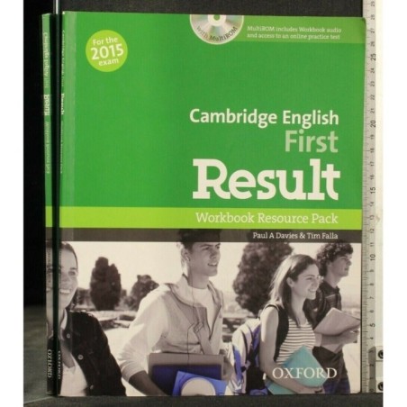 CAMBRIDGE ENGLISH FIRST RESULT WORKBOOK CON CD
