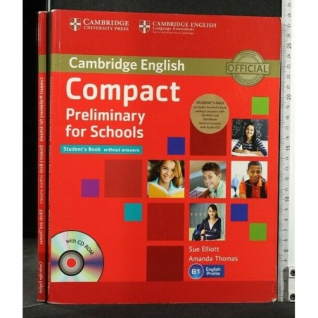 CAMBRIDGE ENGLISH COMPACT PRELIMINARY SCHOOL + CD STUDENT'S BOOK