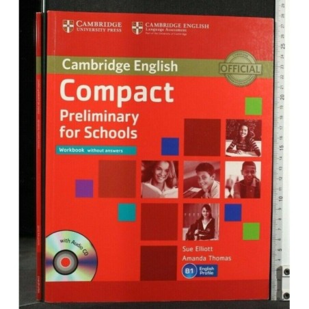 CAMBRIDGE ENGLISH COMPACT PRELIMINARY SCHOOL + CD WORKBOOK