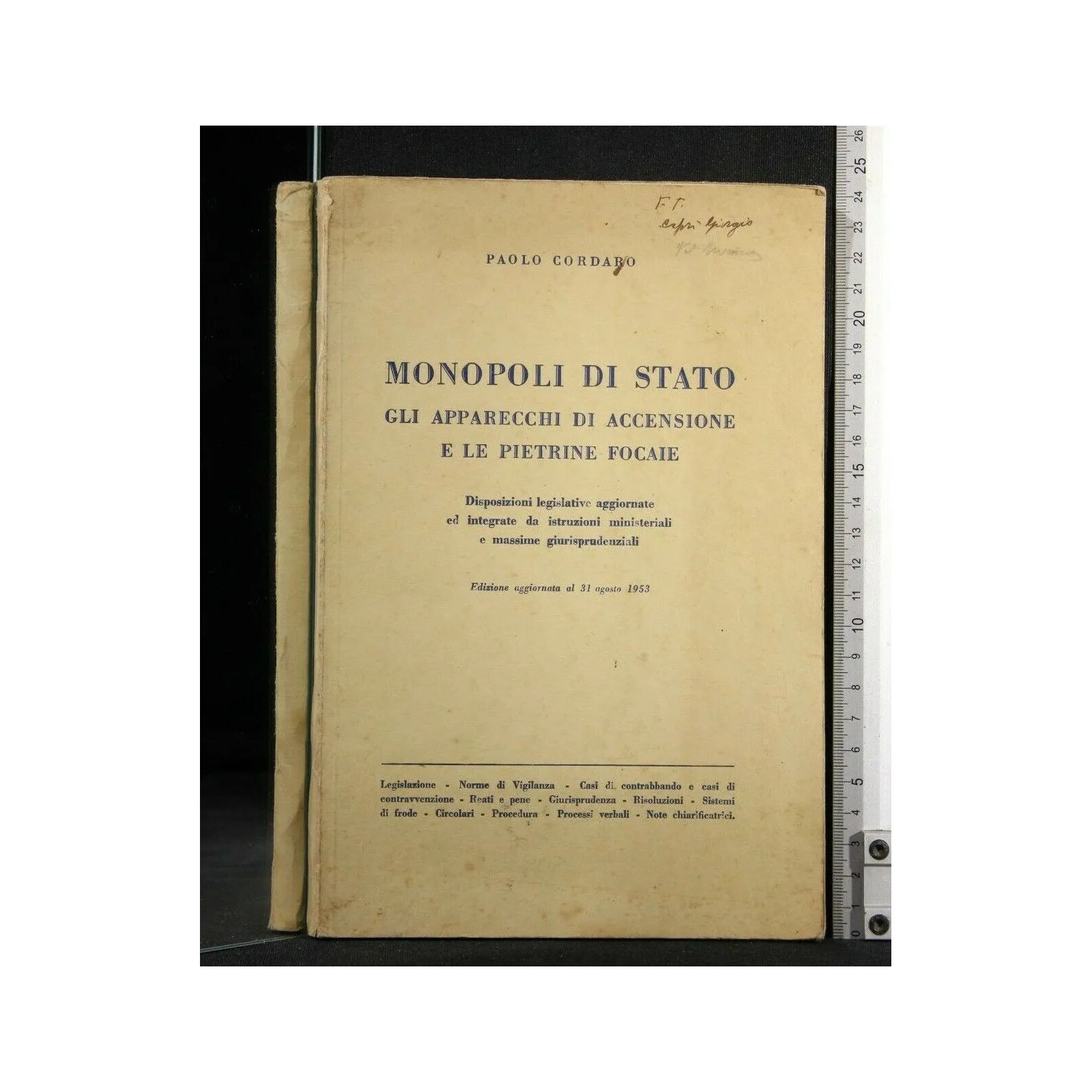 MONOPOLI DI STATO GLI APPARECCHI DI ACCENSIONE E LE PIETRINE