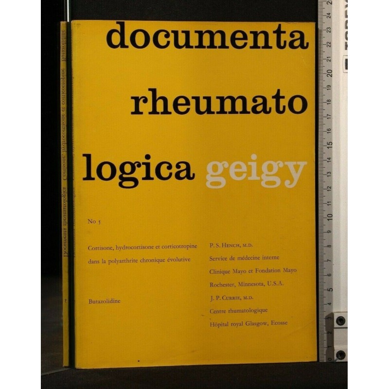 DOCUMENTA RHEUMATO LOGICA N 5 CORTISONE, HYSROCORTISONE ET