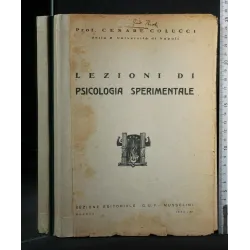 LEZIONI DI PSICOLOGIA SPERIMENTALE