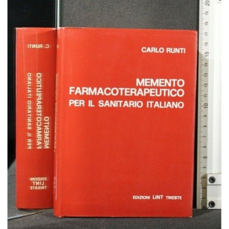 MEMENTO FARMACOTERAPEUTICO PER IL SANITARIO ITALIANO
