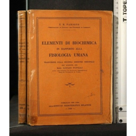 ELEMENTI DI BIOCHIMICA IN RAPPORTO IN RAPPORTO ALLA FISIOLOGIA
