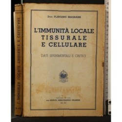 L'IMMUNITA' LOCALE TISSURALE E CELLULARE DATI SPERIMENTALI E