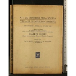 ATTI DEI CONGRESSI DELLA SOCIETA' ITALIANA DI MEIDCINA INTERNA