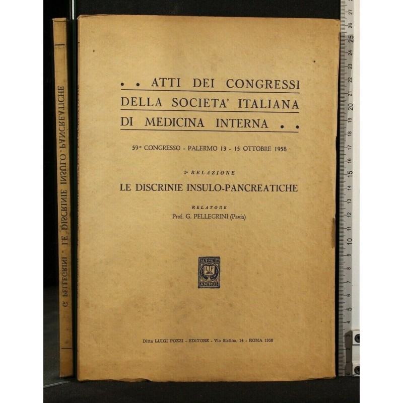 ATTI DEI CONGRESSI DELLA SOCIETA' ITALIANA DI MEDICINA INTERNA