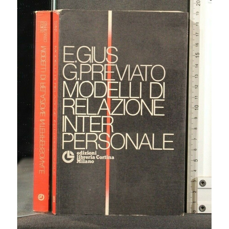 MODELLI DI RELAZIONE INTER PERSONALE
