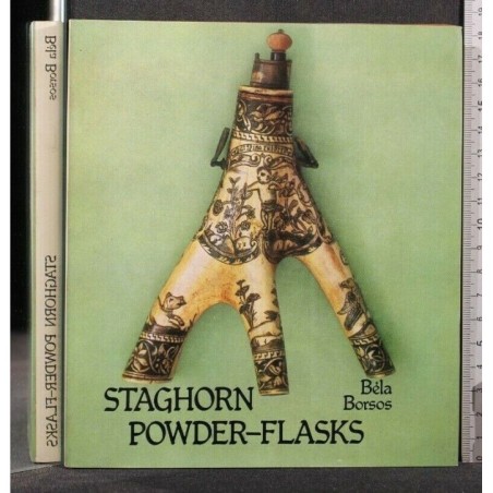 STAGHORN POWDER-FLASKS