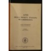 ATTI DELLA SOCIETA' ITALIANA DI CARDIOLOGIA XXII CONGRESSO VOL 1