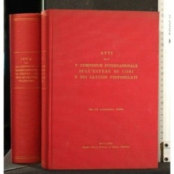 ATTI DEL 1° SYMPOSIUM INTERNAZIONALE SULL'ESTERE DI CORI E SUI