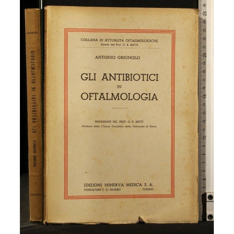 GLI ANTIBIOTICI IN OFTALMOLOGIA