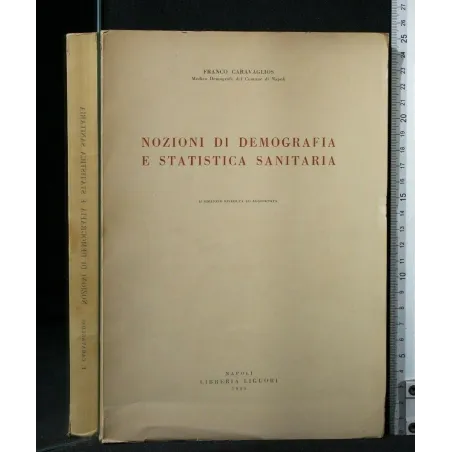 NOZIONI DI DEMOGRAFIA E STATISTICA SANITARIA