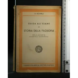 GUIDA ALL'ESAME DI STORIA DELLA FILOSOGIA