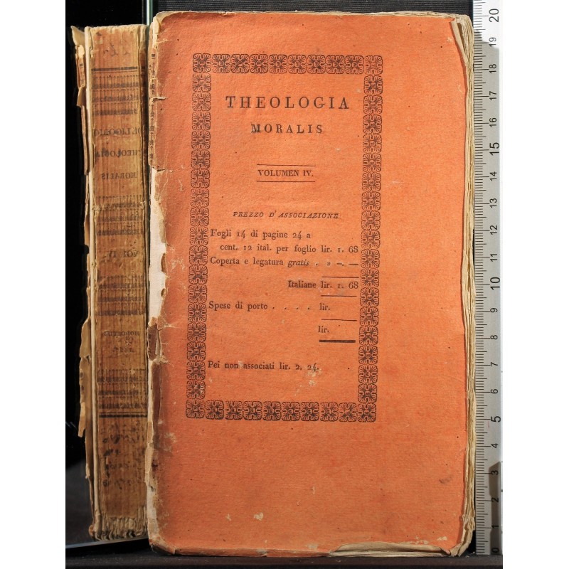 THEOLOGIA MORALIS. VOL IV.