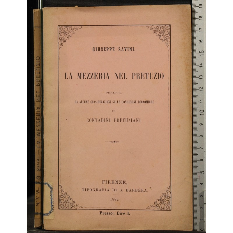 LA MEZZERIA NEL PRETUZIO.
