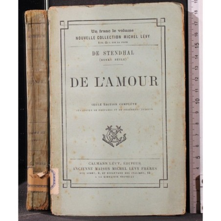 DE L'AMOUR.