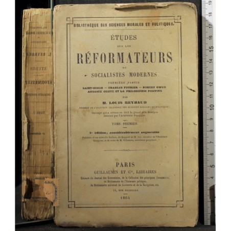 ETUDES SUR LES REFORMATEURS. PARTIE 1 TOME 1.