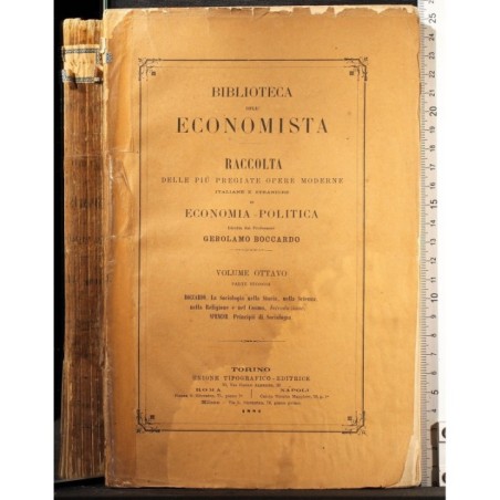 ECONOMIA POLITICA. VOLUME OTTAVO PARTE SECONDA.