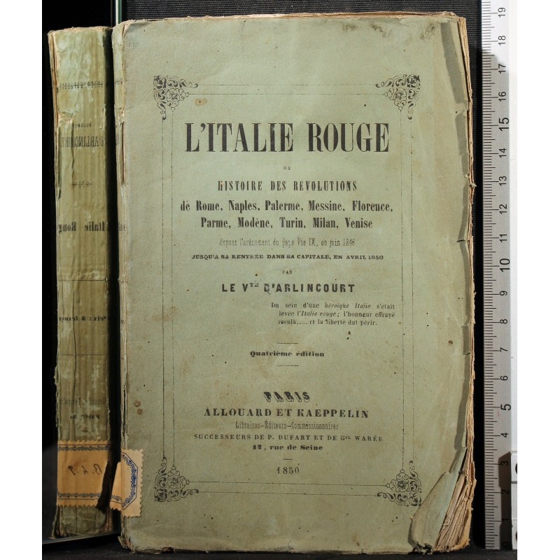 L'ITALIE ROUGE.