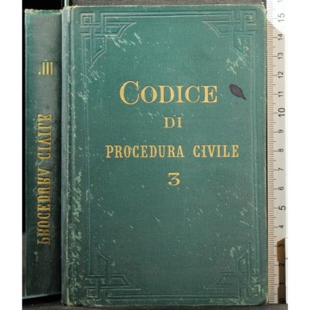 CODICE DI PROCEDURA CIVILE 3.