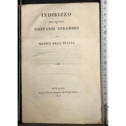INDIRIZZO DEL DOTTOR GIOVANNI STRAMBIO...