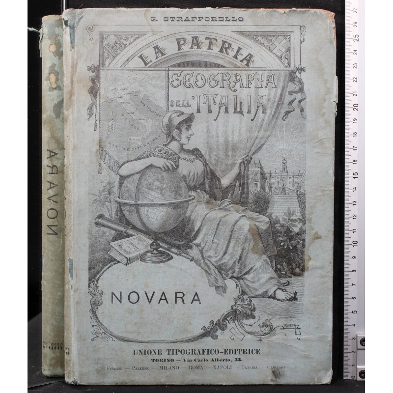 LA PATRIA. GEOGRAFIA DELL'ITALIA. NOVARA.