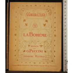 LA BOHEME. MUSICA DI G PUCCINI.