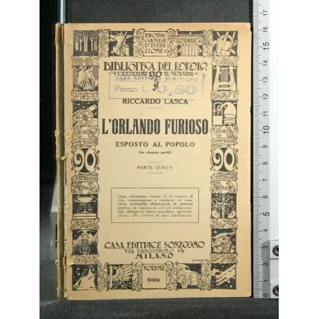 L'ORLANDO FURIOSO ESPOSTO AL POPOLO (IN CINQUE PARTI) PARTE