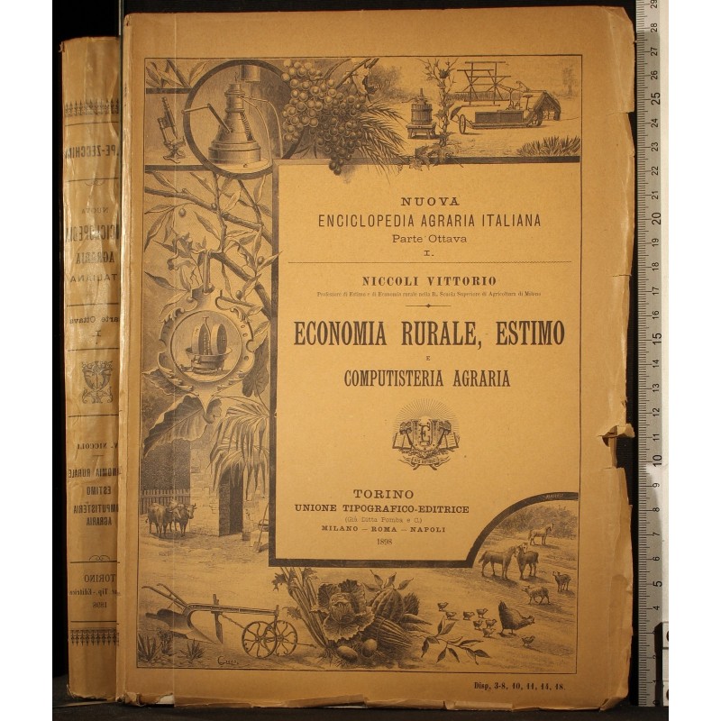 ECONOMIA RURALE, ESTIMO E COMPUTISTERIA AGRARIA.