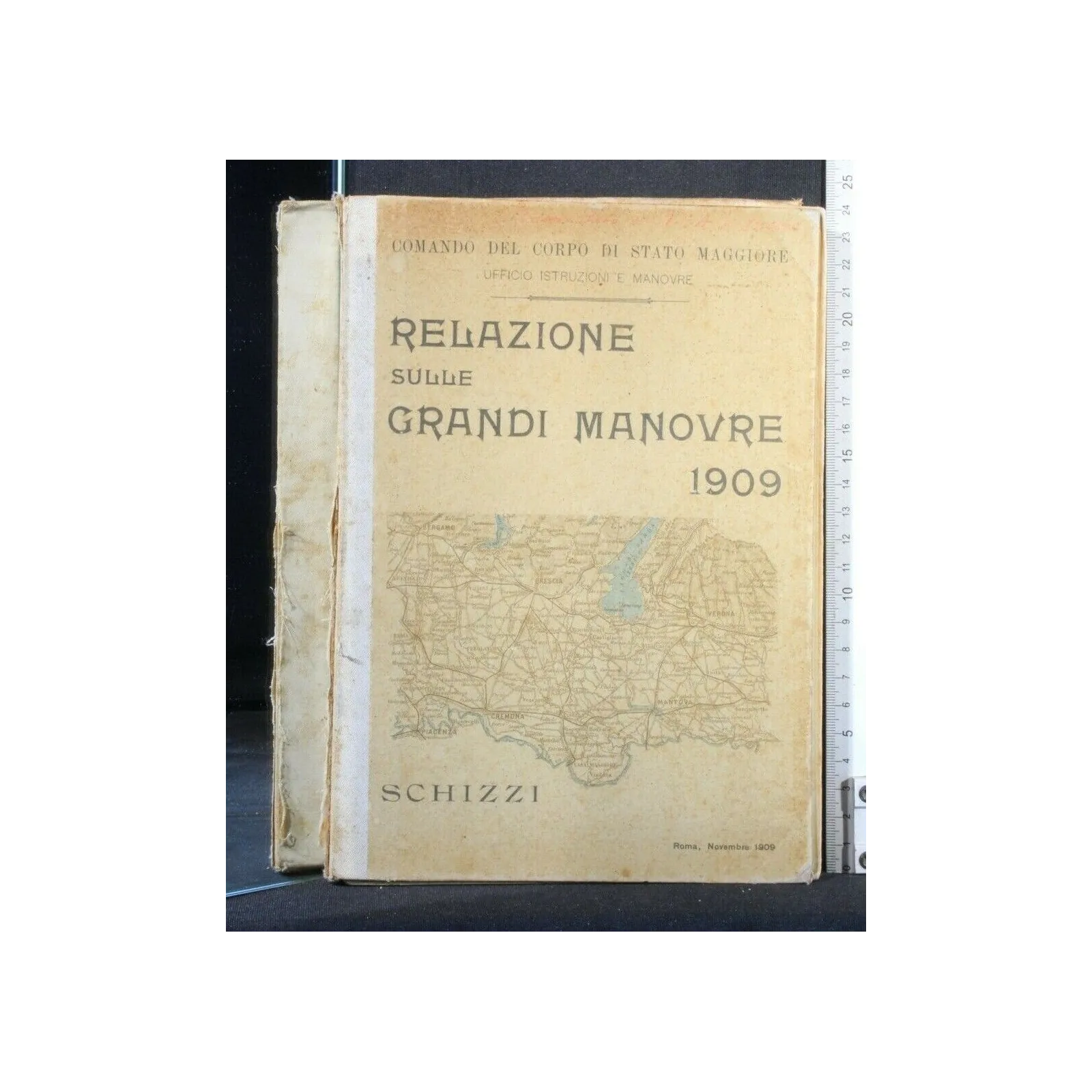 RELAZIONE SULLE GRANDI MANOVRE DEL 1909