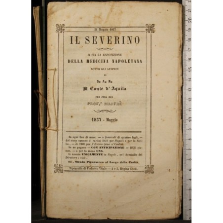 IL SEVERINO O SIA LA ESPOSIZIONE… MAGGIO.