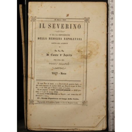 IL SEVERINO O SIA LA ESPOSIZIONE… MARZO.