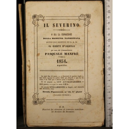 IL SEVERINO O SIA LA ESPOSIZIONE… APRILE.