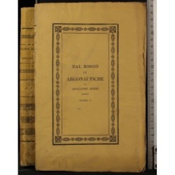 LE ARGONAUTICHE. TOMO I.