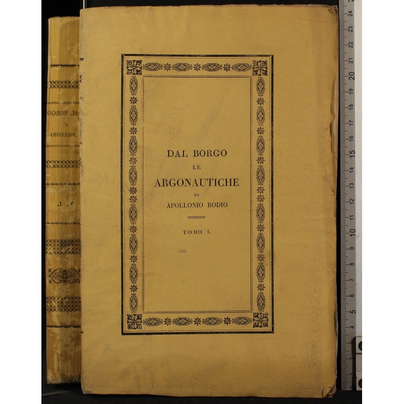 LE ARGONAUTICHE. TOMO I.