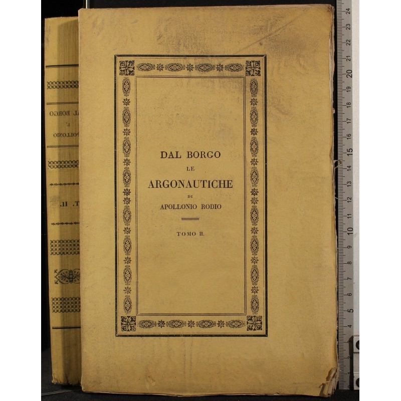 LE ARGONAUTICHE. TOMO II.