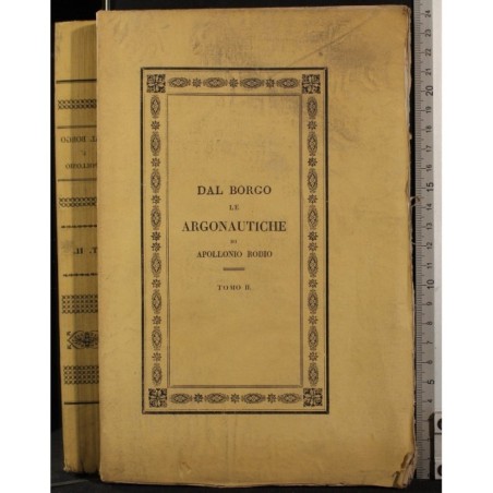 LE ARGONAUTICHE. TOMO II.