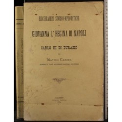 ELUCUBRAZIONI STORICO-DIPLOMATICHE SU GIOVANNA I...