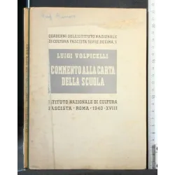 COMMENTO ALLA CARTA DELLA SCUOLA
