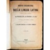 NUOVO DIZIONARIO DELLA LINGUA LATINA. VOL 1.