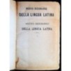 NUOVO DIZIONARIO DELLA LINGUA LATINA. VOL 1.
