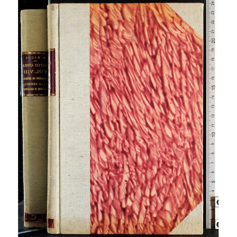 CORSO TEORICO-PRATICO DI DIRITTO CIVILE. VOL VIII.
