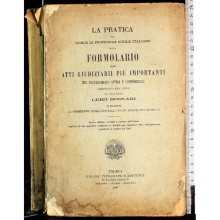 LA PRATICA DEL CODICE DI PROCEDURA CIVILE ITALIANO.