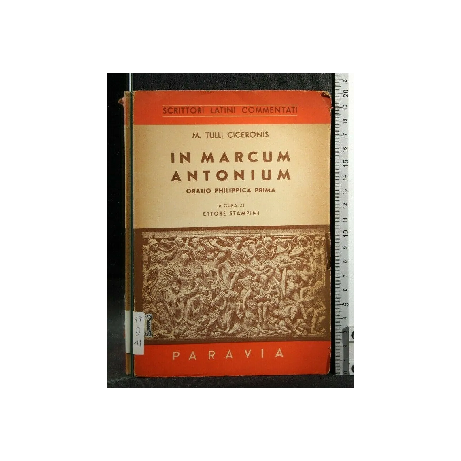 IN MARCUM ANTONIUM ORATIO PHILIPPICA PRIMA